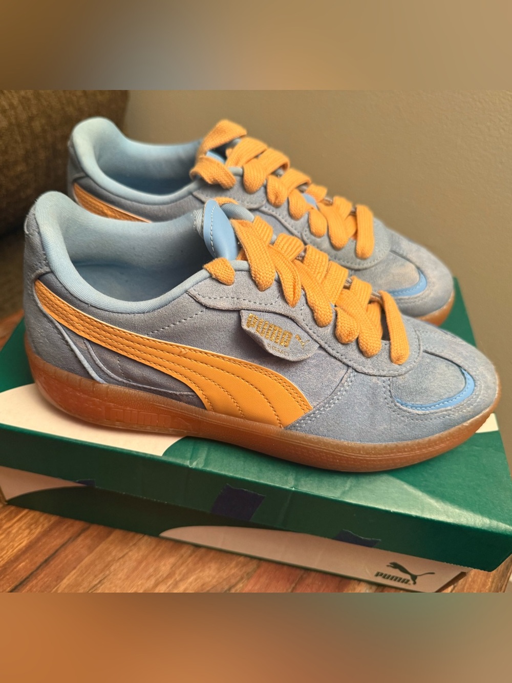 Puma Palermo Moda Xtra Gum sneakers, women’s size 10.5